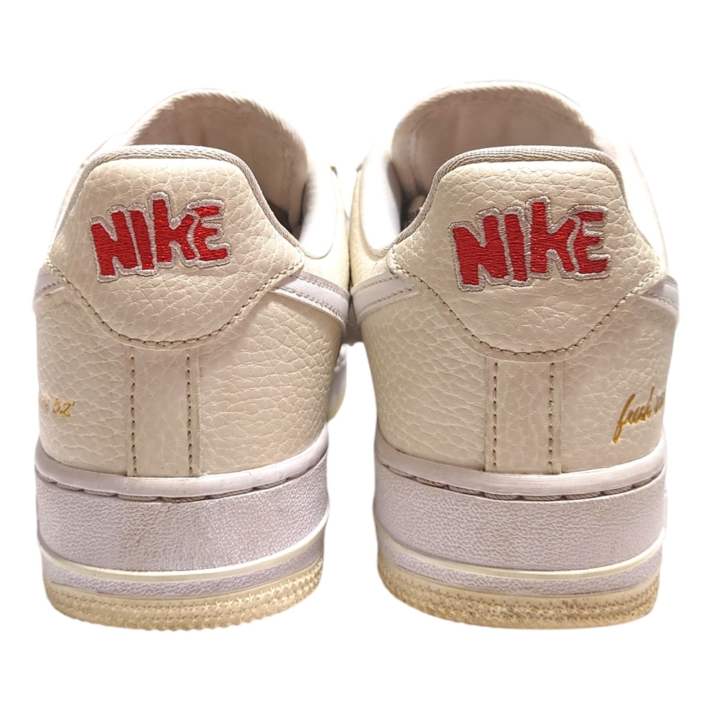 Nike Air Force 1 Low "Popcorn" Premium Coconut Milk White Sneakers Mens Size 7 - Picture 9 of 13